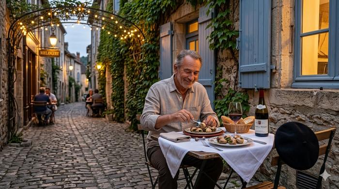 Nederlanders genieten van het Franse leven